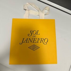Sol de Janeiro Vibrant Yellow Gift Bag